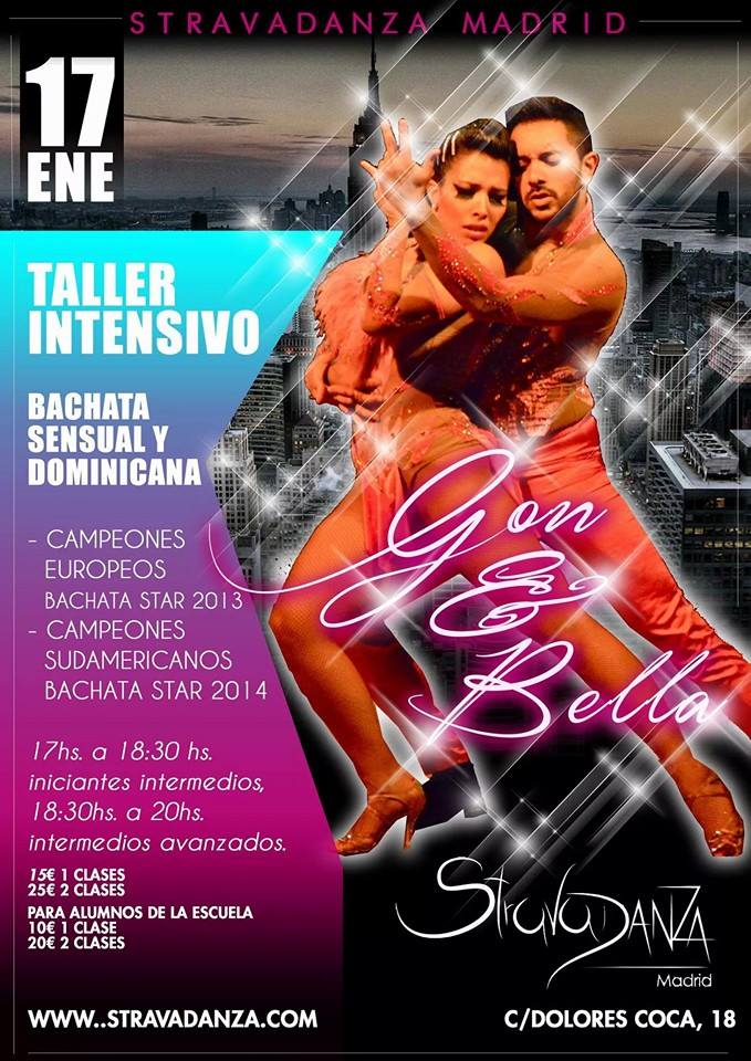 INTENSIVO GON Y BELLA EN STRAVDANZA MADRID