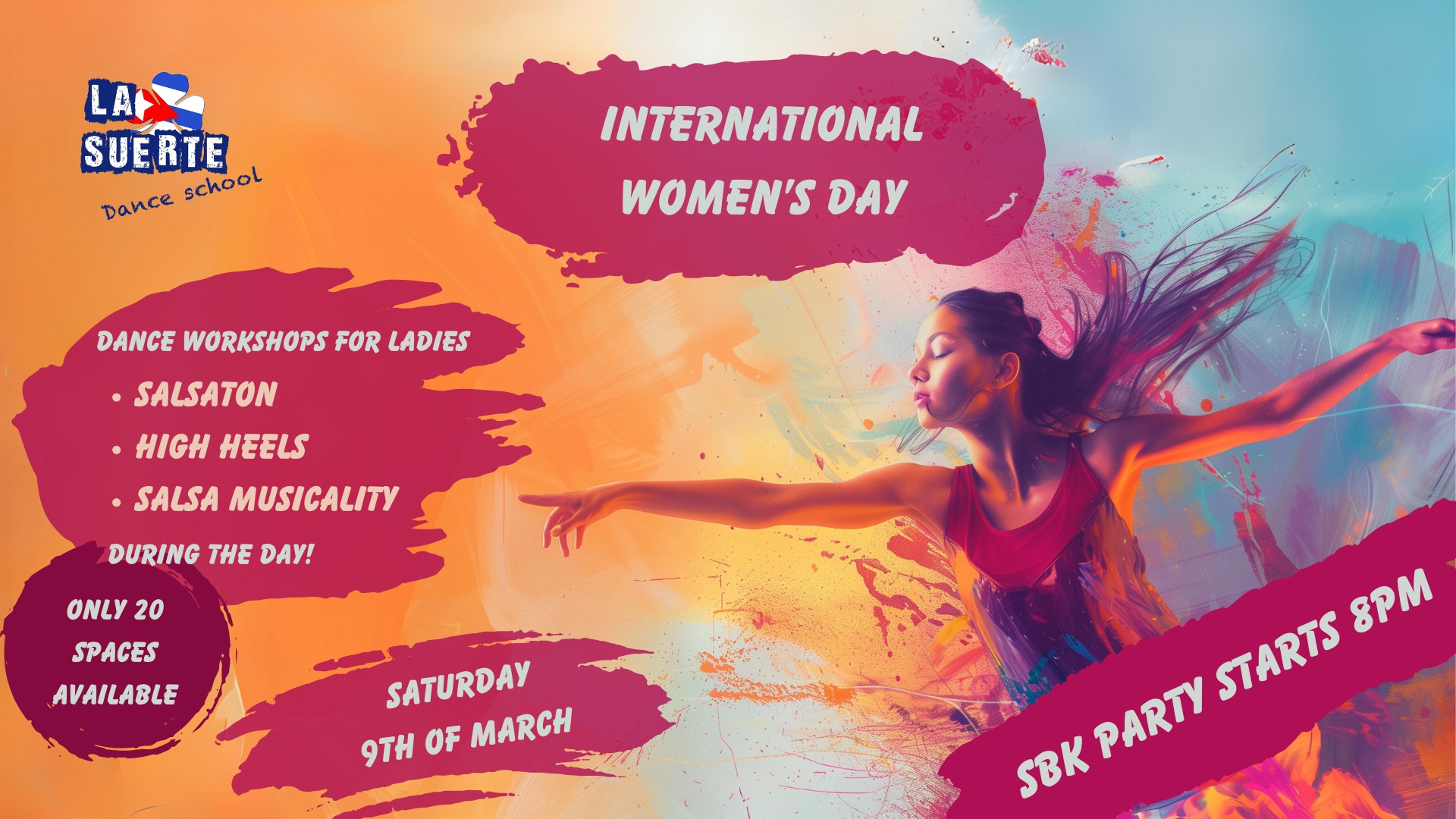 Ladies Styling Workshops + PARTY - International Women's Day! :)