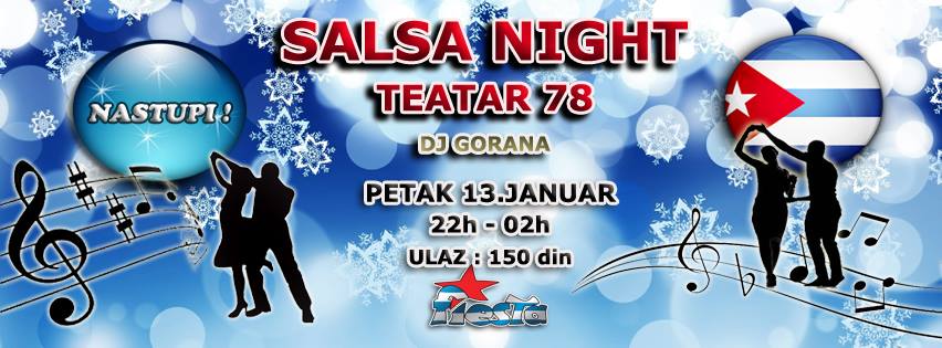 Salsa Night Teatar 78 petak 13.01.