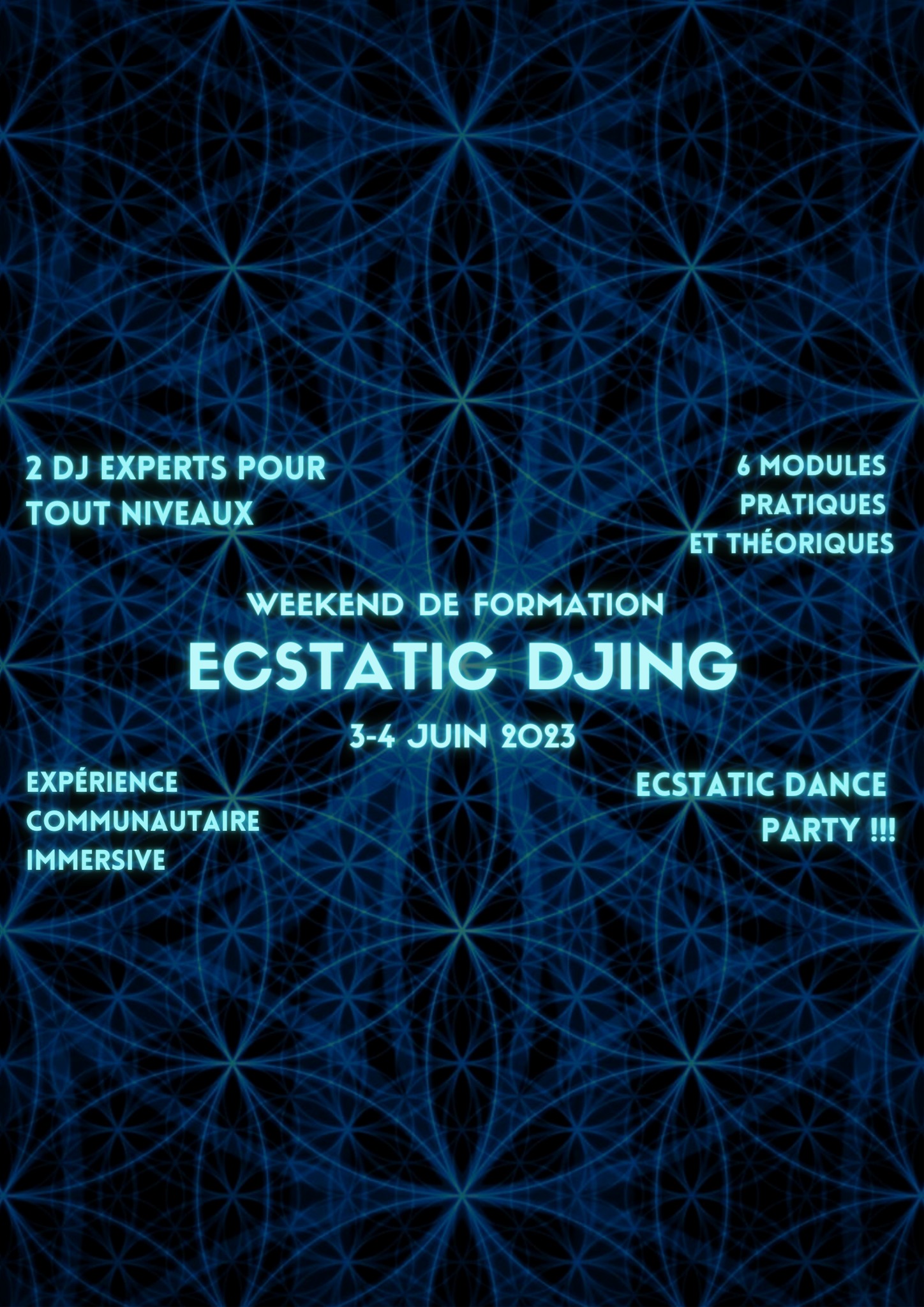 Ecstatic Djing : Weekend de formation à l'Art du Mix!