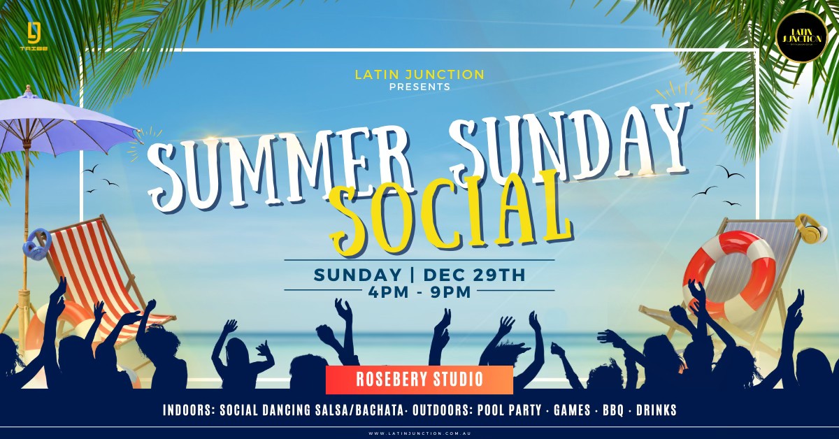 Salsa Jam Special Edition: SUMMER SUNDAY SOCIAL