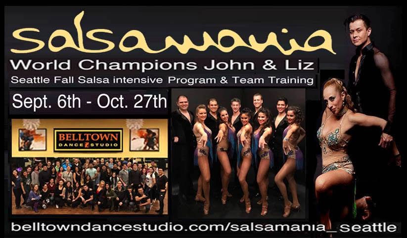 Salsa Intensive Program & Team Training w Salsamania John & Liz