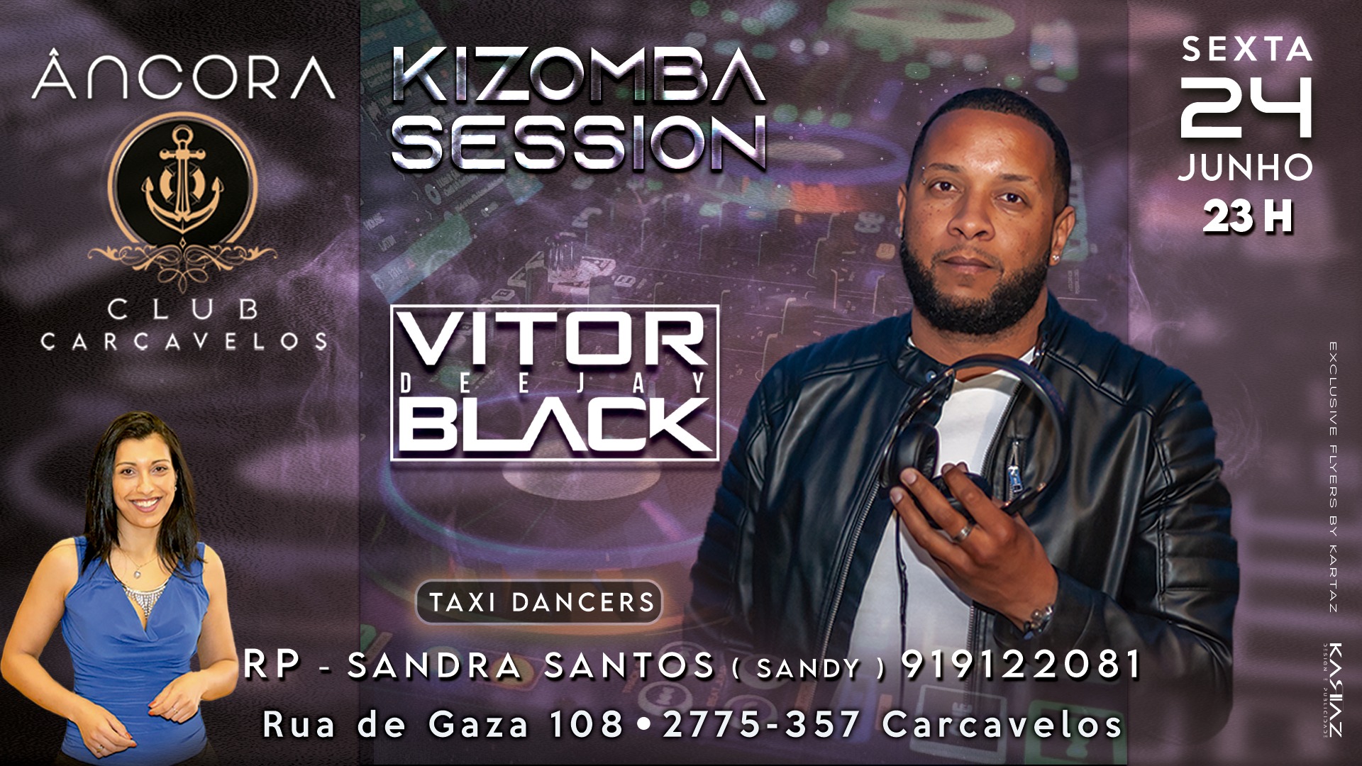 Kizomba Session DJ Vitor Black Âncora Club