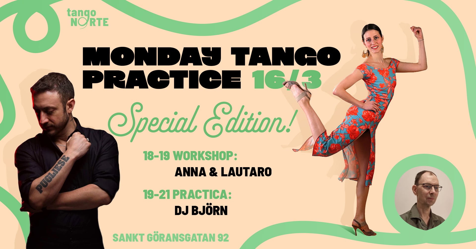 Monday Tango Practice - Special Edition w Anna & Lautaro