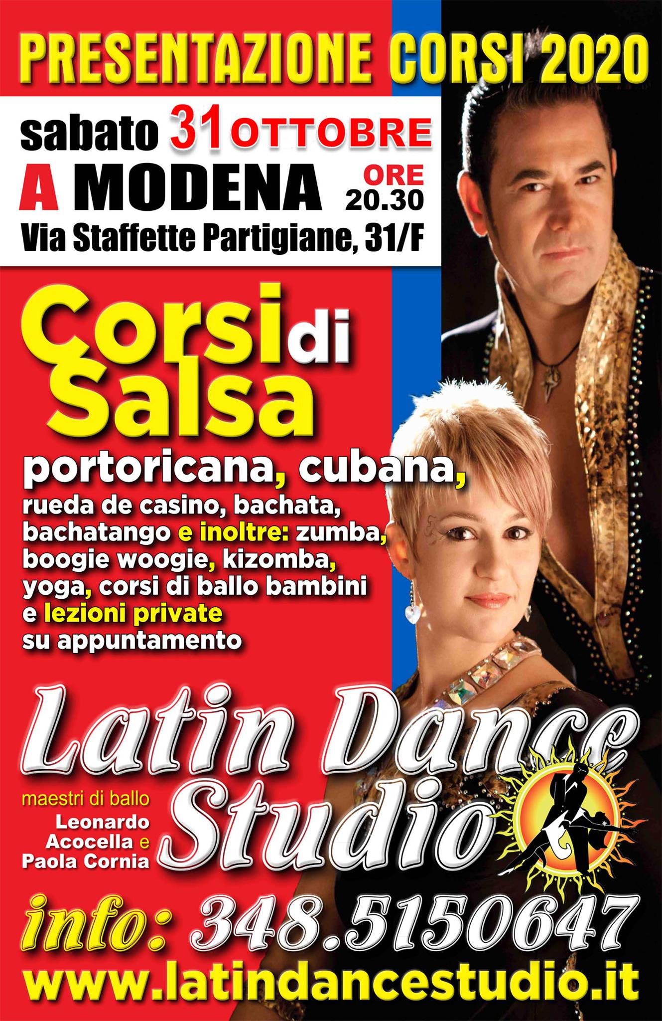 Serata di Presentazione Nuovi Corsi