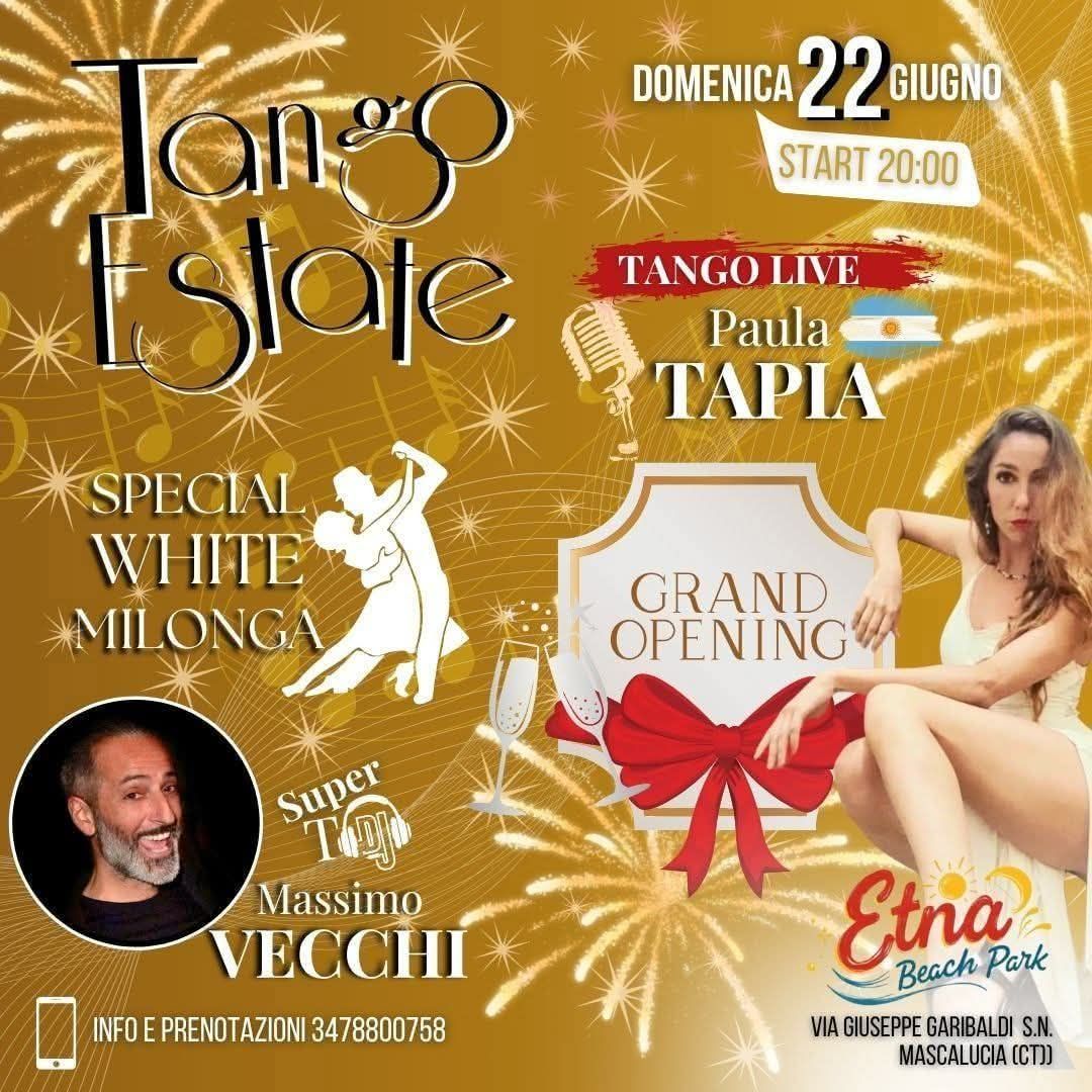 Domenica 22 Giugno! Grand Opening Tango Estate 2025 "While Milonga Party"