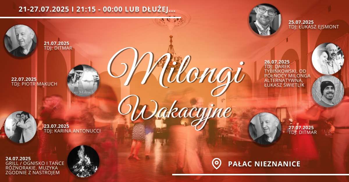 Majowe milongi wakacyjne