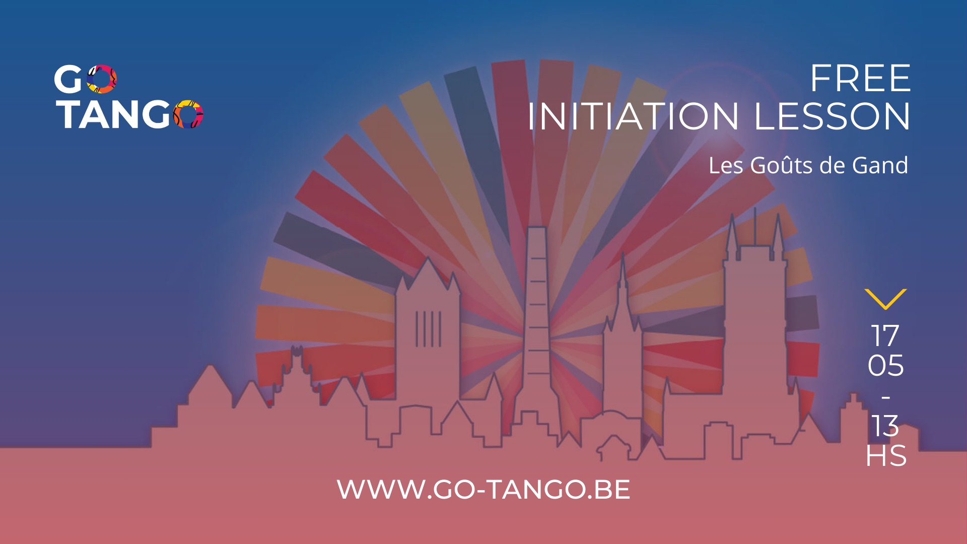 Tango Initiation Lesson @ Les Goûts de Gand Festival! GRATIS!