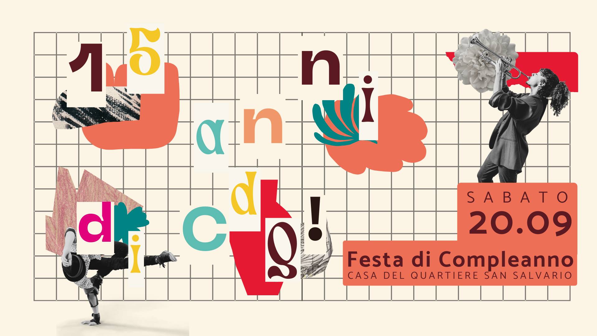 15 ANNI! Festa di Compleanno della Casa del Quartiere
