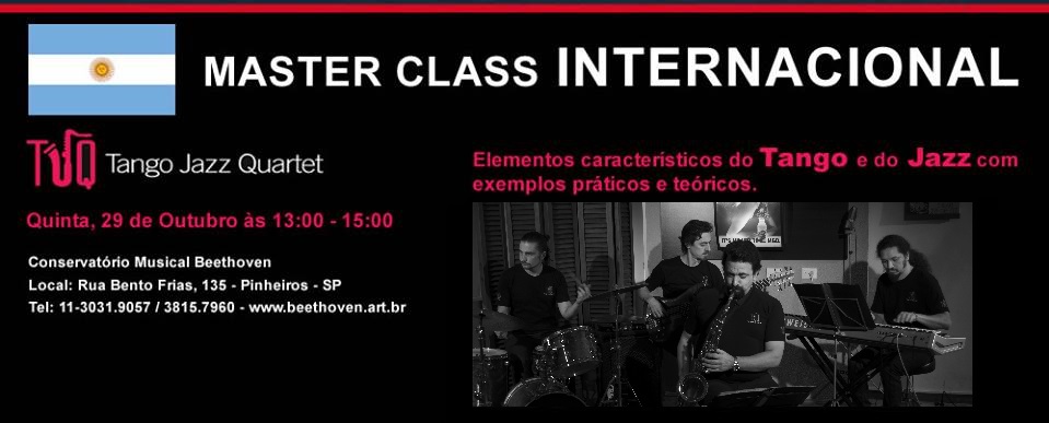 Masterclass Tango Jazz