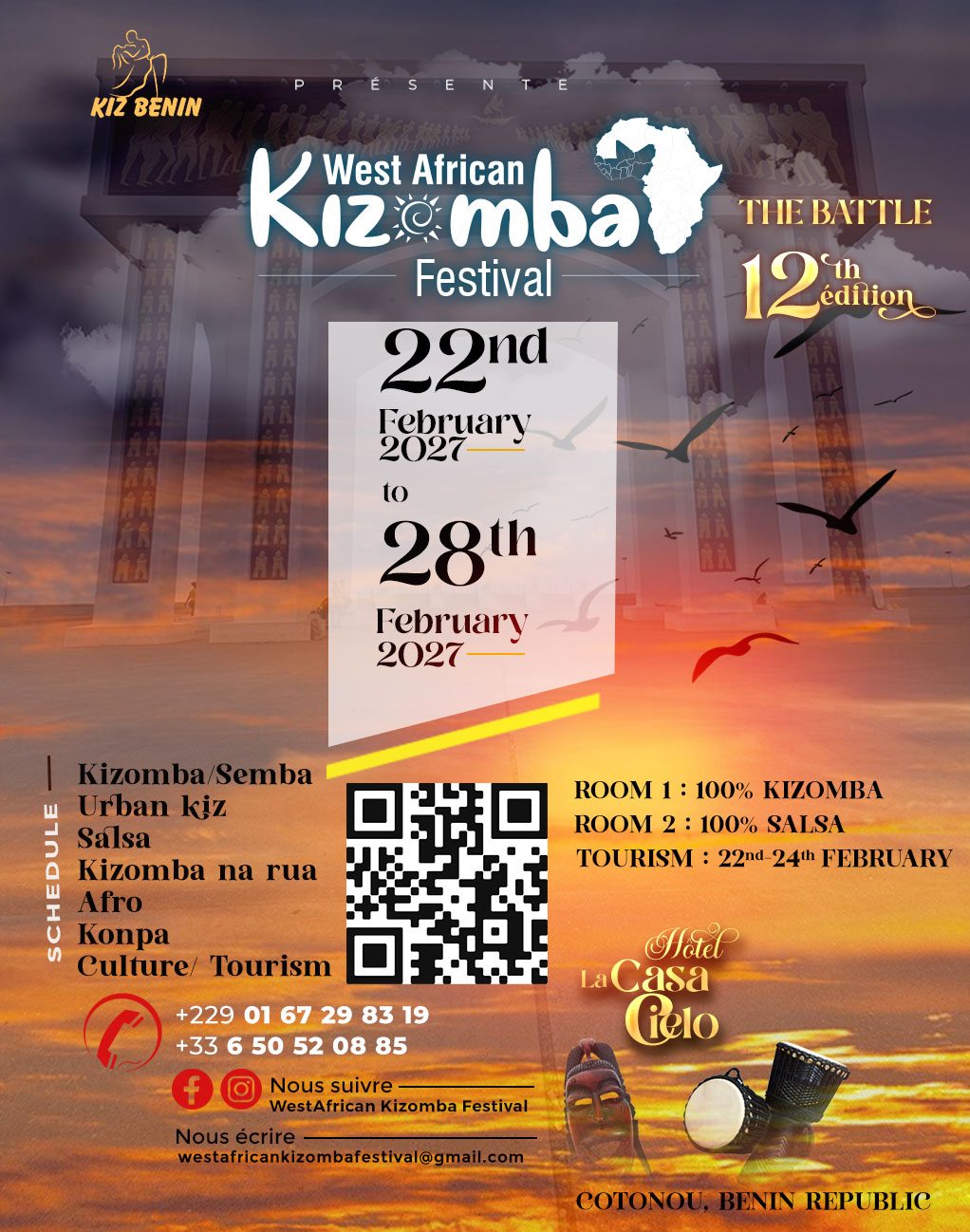 WEST AFRICAN KIZOMBA FESTIVAL 12TH EDITION