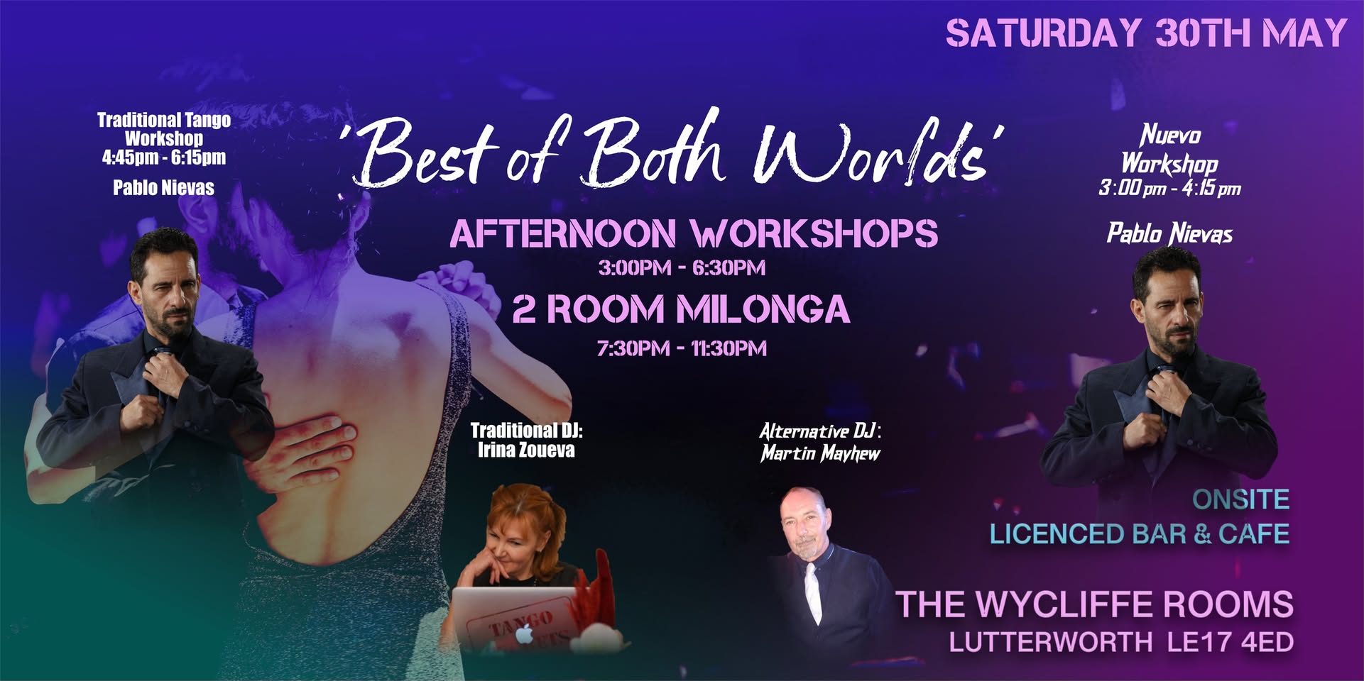 2 ROOM TANGO EVENT 'BEST of BOTH WORLDS' May 2026