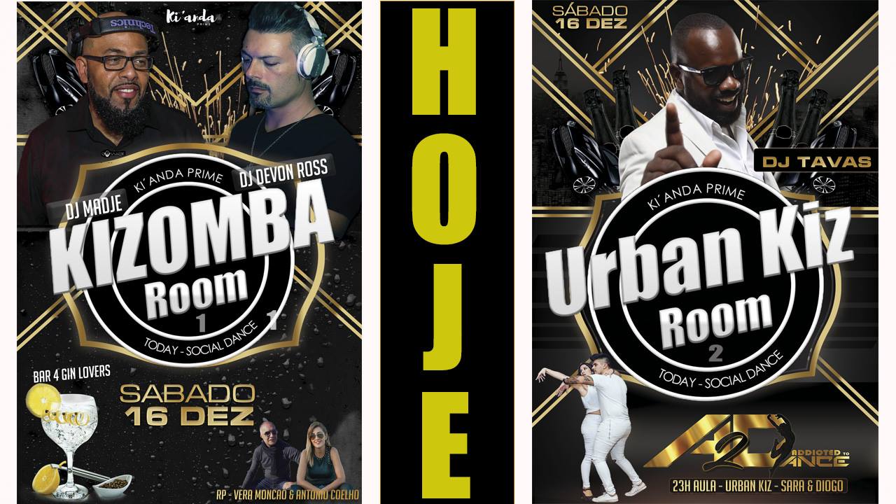 Kizomba & Urban Kiz Night 16 Dez