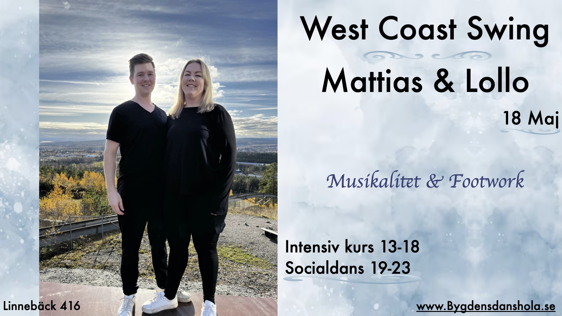 WCS Musikalitet & Footwork Med Mattias & Lollo!