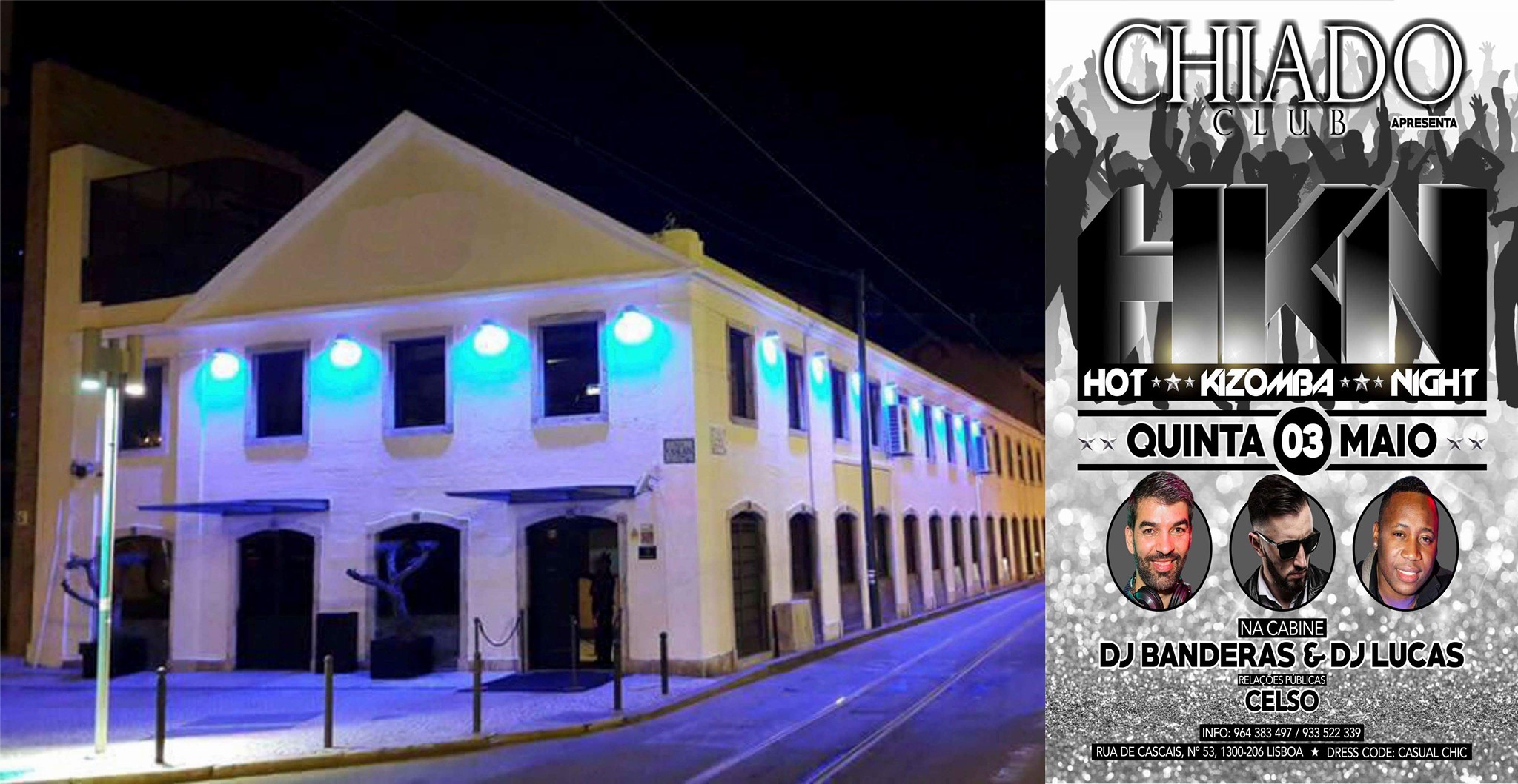 Hot Kizomba Night - Chiado Club - 3 Maio