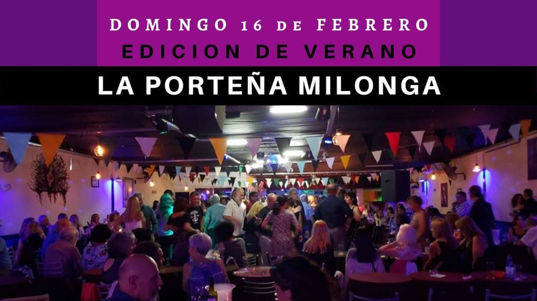 La Porteña Milonga .Edición Verano