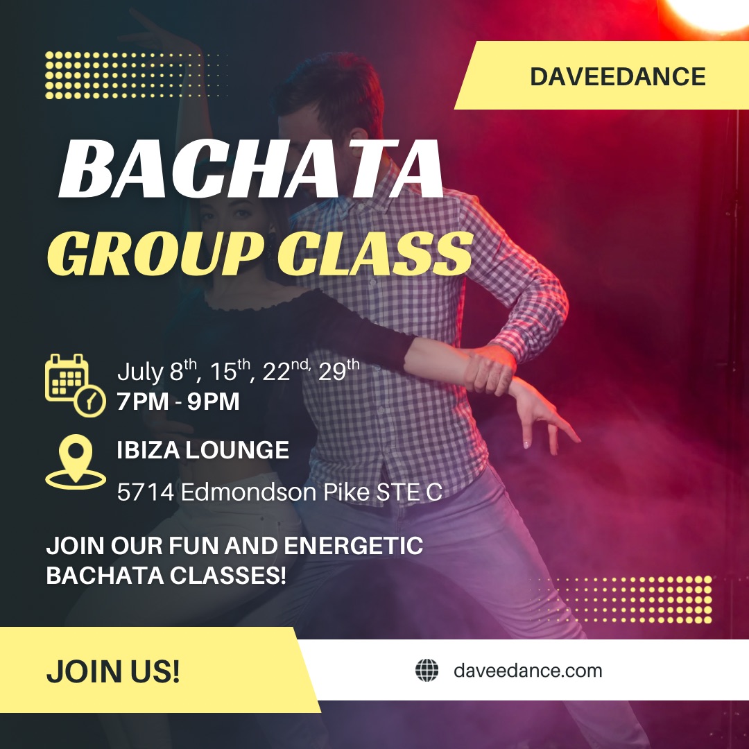 July Bachata Tuesday, Group class
