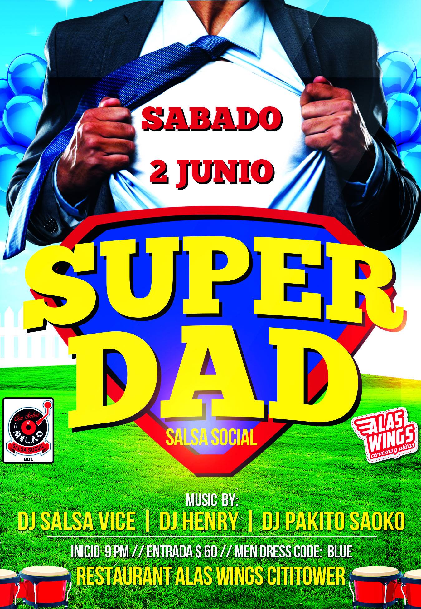 Super DAD Salsa Social