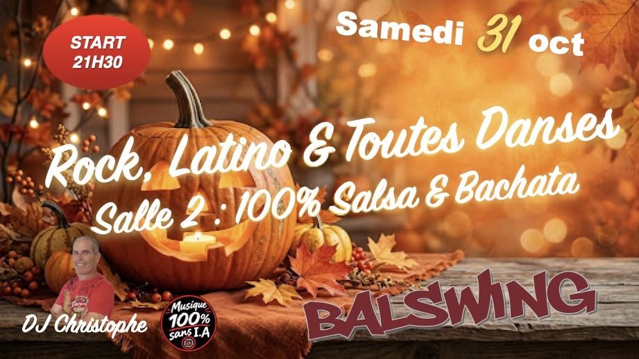 Soirée Rock, Latino & Toutes Danses Salle 2 Salsa&Bachata