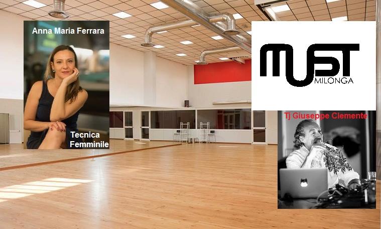 MUST Milonga DOM 18 2 Tj Clemente - Tecnica Anna Maria Ferrara