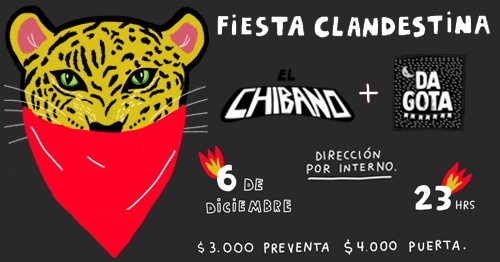 ¡Fiesta Clandestina!