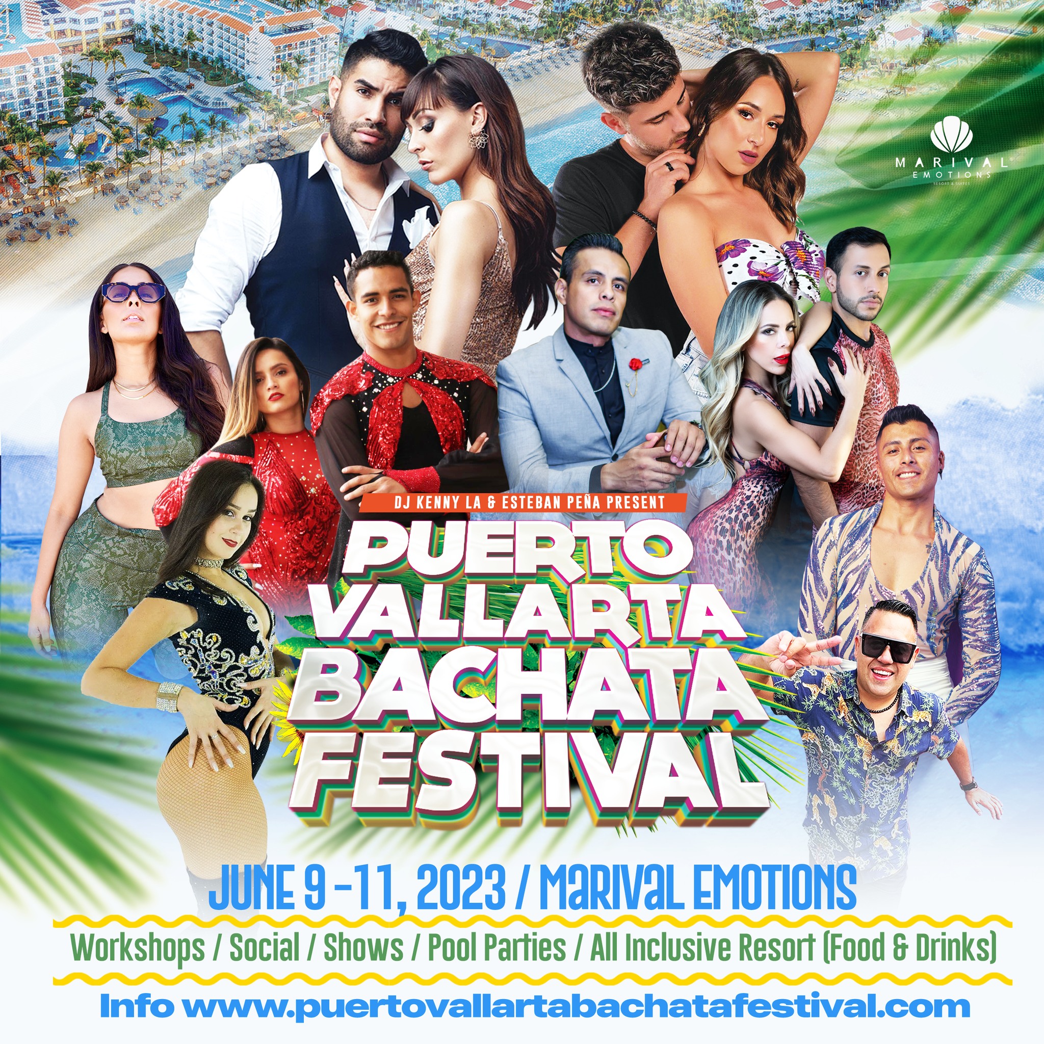 Puerto Vallarta Bachata Festival - June 9 - 11, 2023