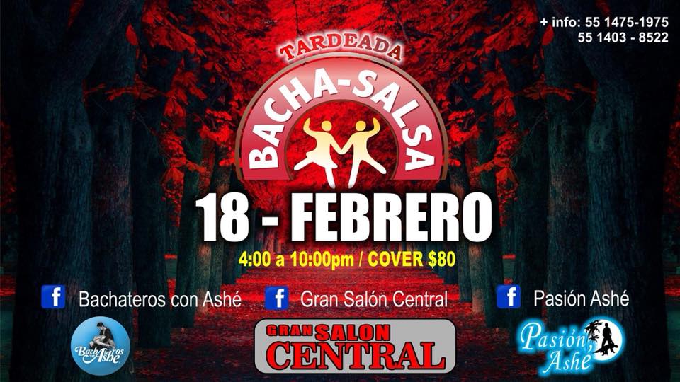 Tardeada Bacha-Salsa 2018 18 Febrero