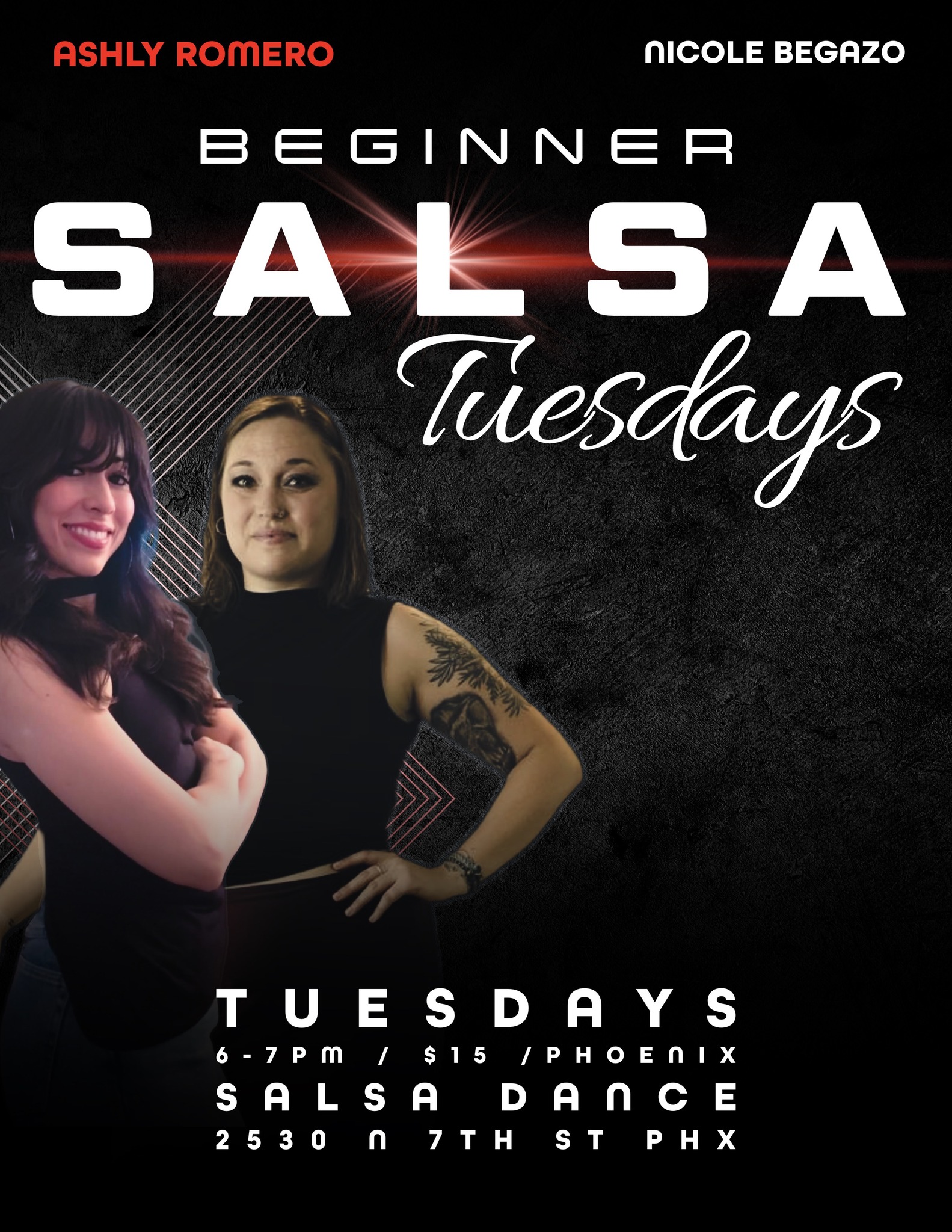 Tuesday Beginner Salsa with Phoenix Salsa!