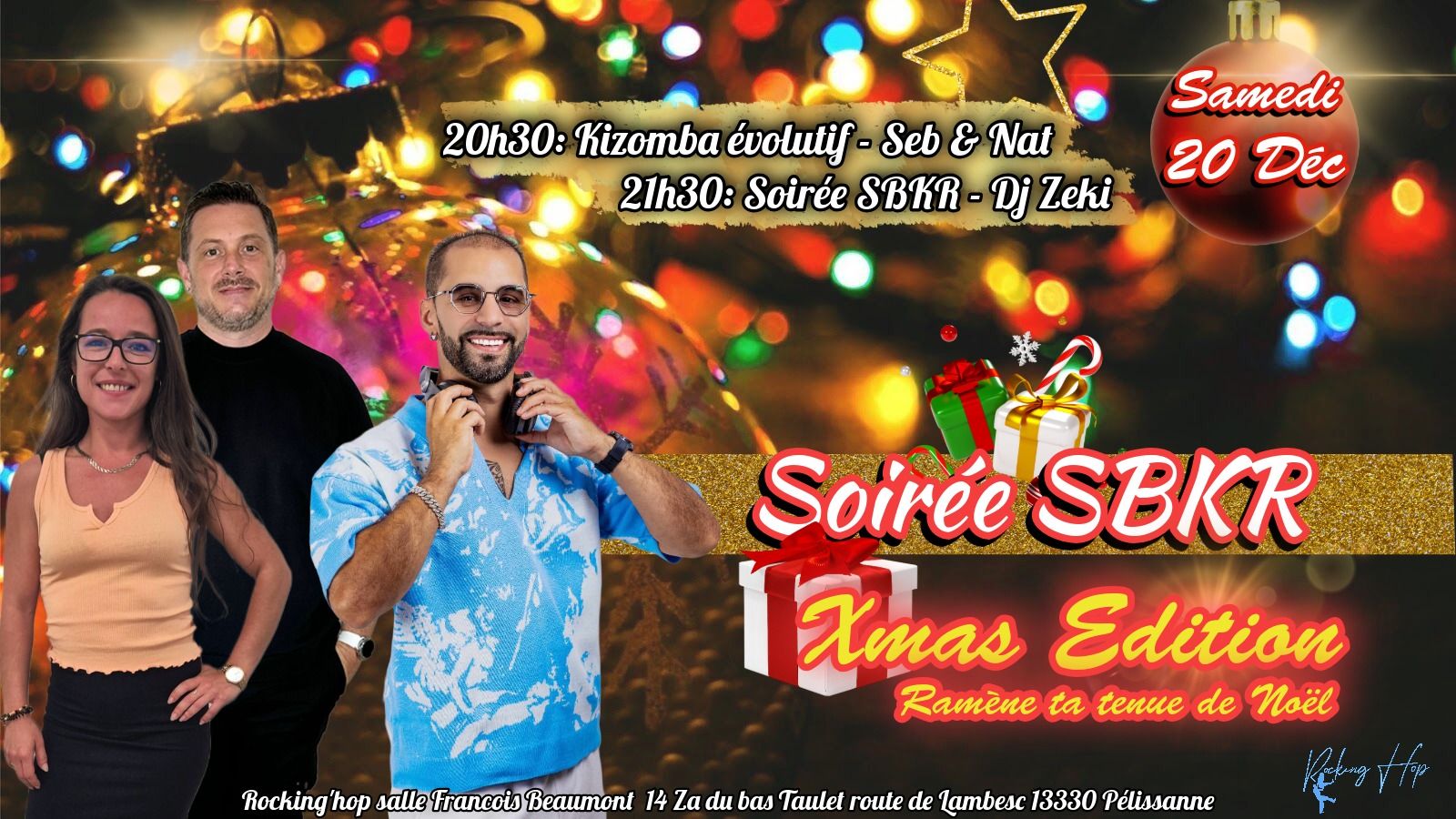 Soirée SBKR samedi 20 décembre