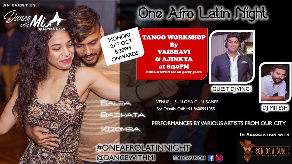 One Afro Latin Night - 21st Oct