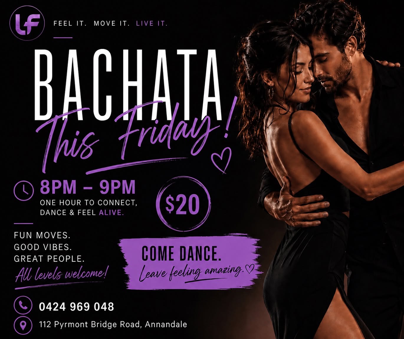 FRIDAY INNER WEST- Bachata Dance class
