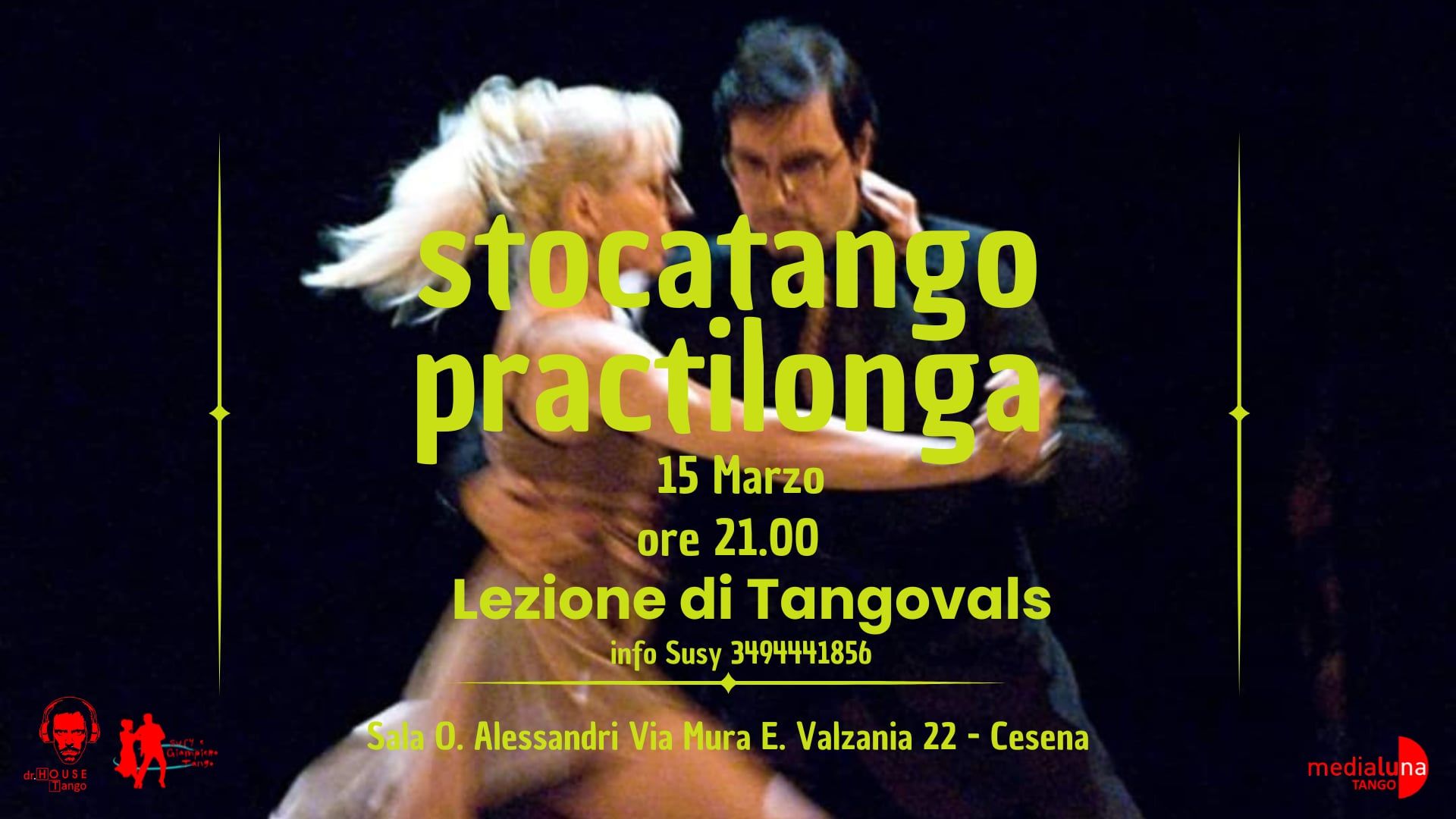 Stocatango! La milonga del sabato sera a Cesena - stage di vals in preserata