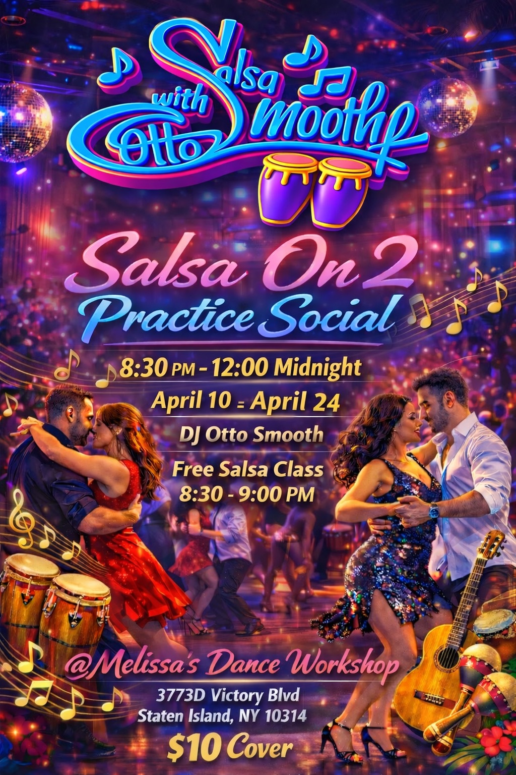 Salsa with Otto Smooth Salsa On 2 Practice Social