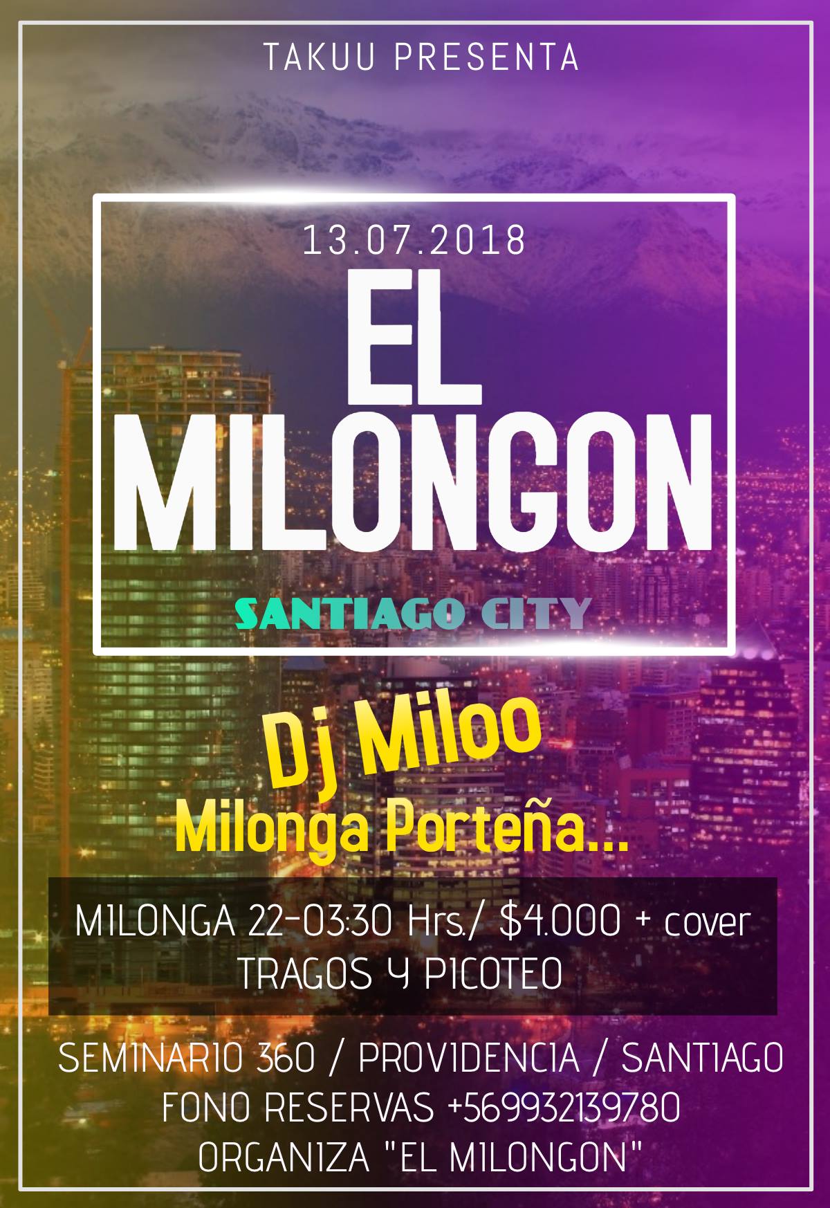 El Milongón - Takuu - Dj Miloo