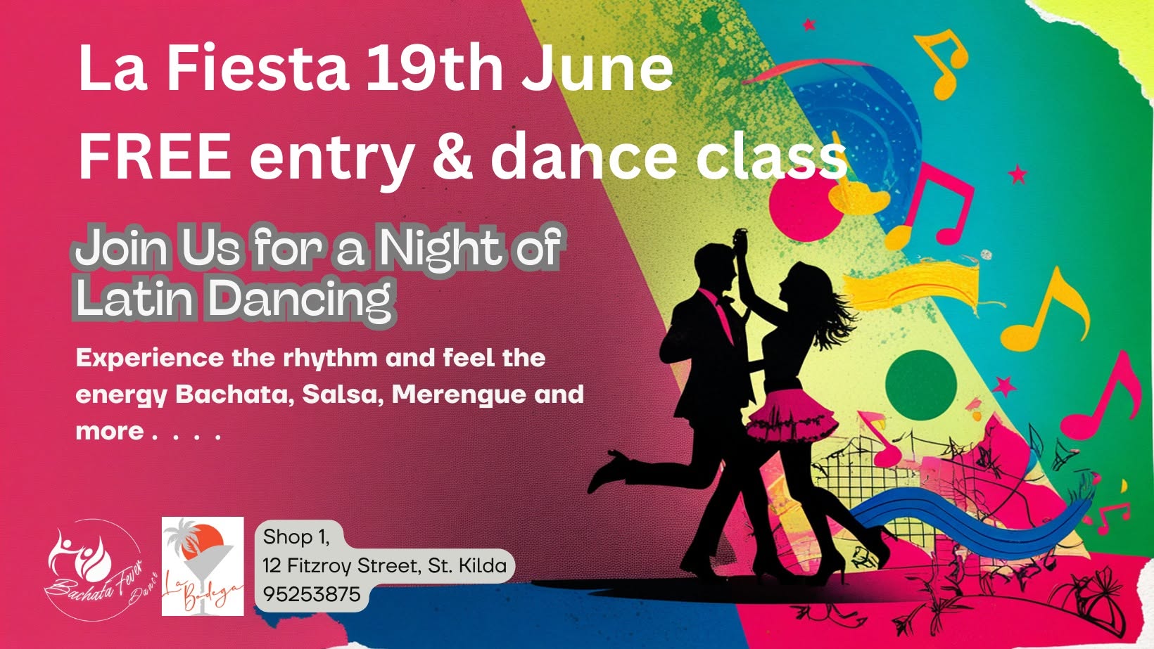 LA FIESTA Bachata Fever Friday Night Social Dancing