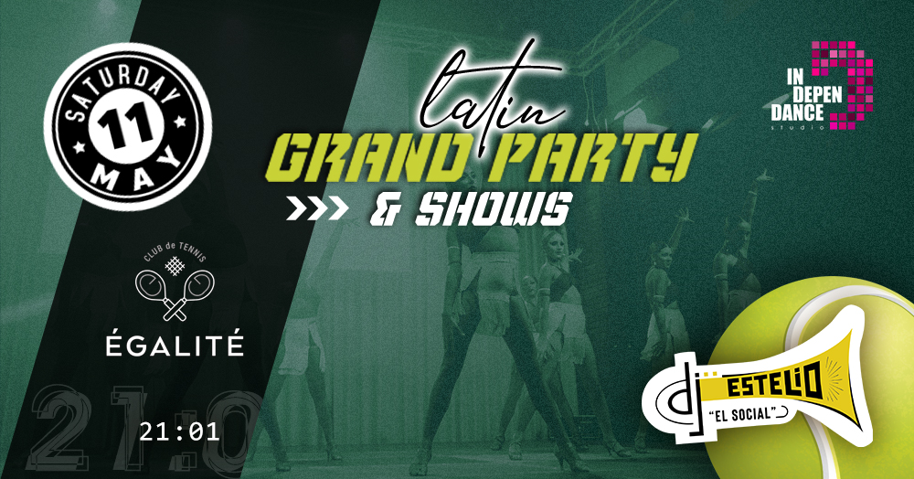 Afrolatin Grand Party & Shows at Egalite Club!