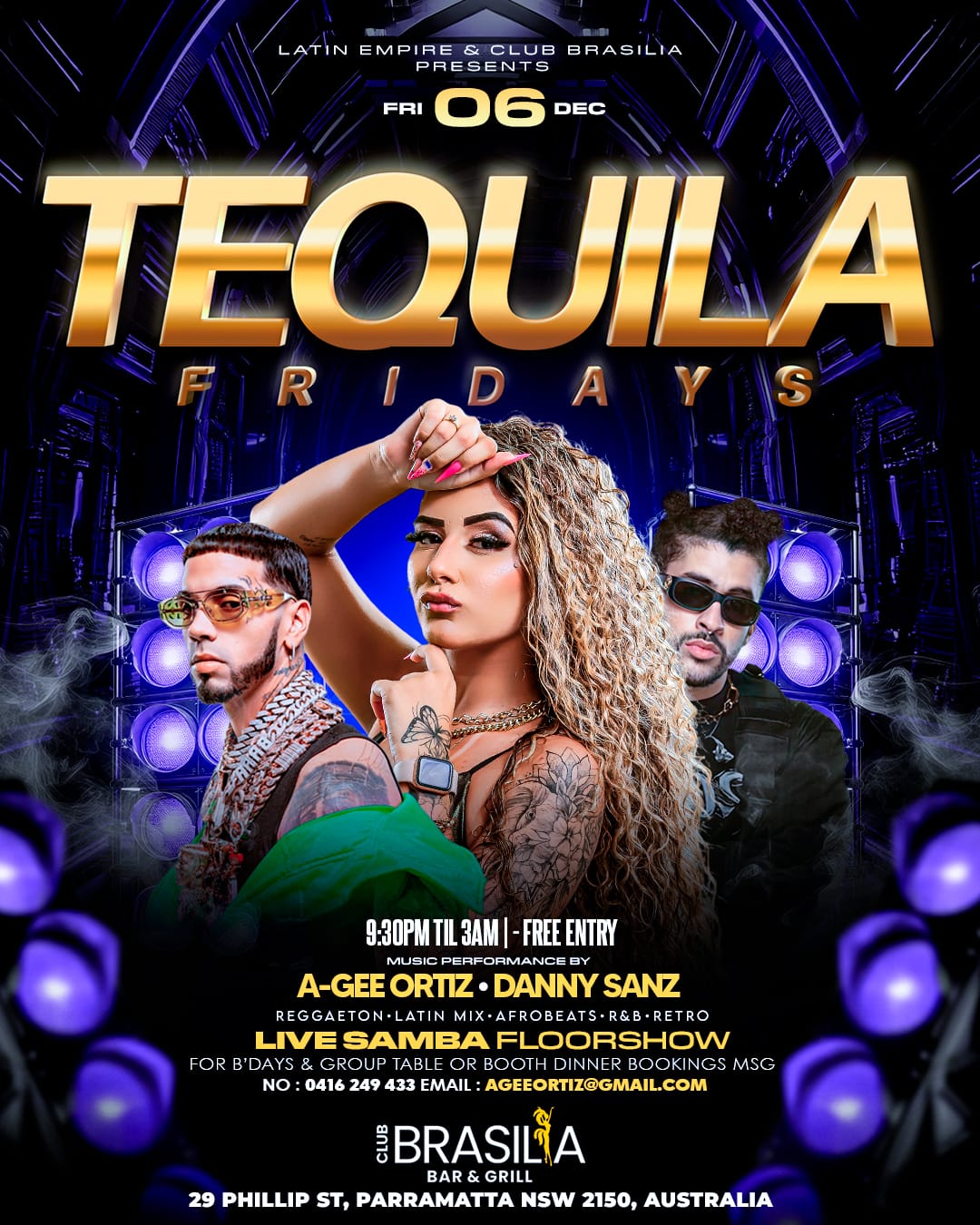 Tequila Fridays (Salsa & bachata latin club hits