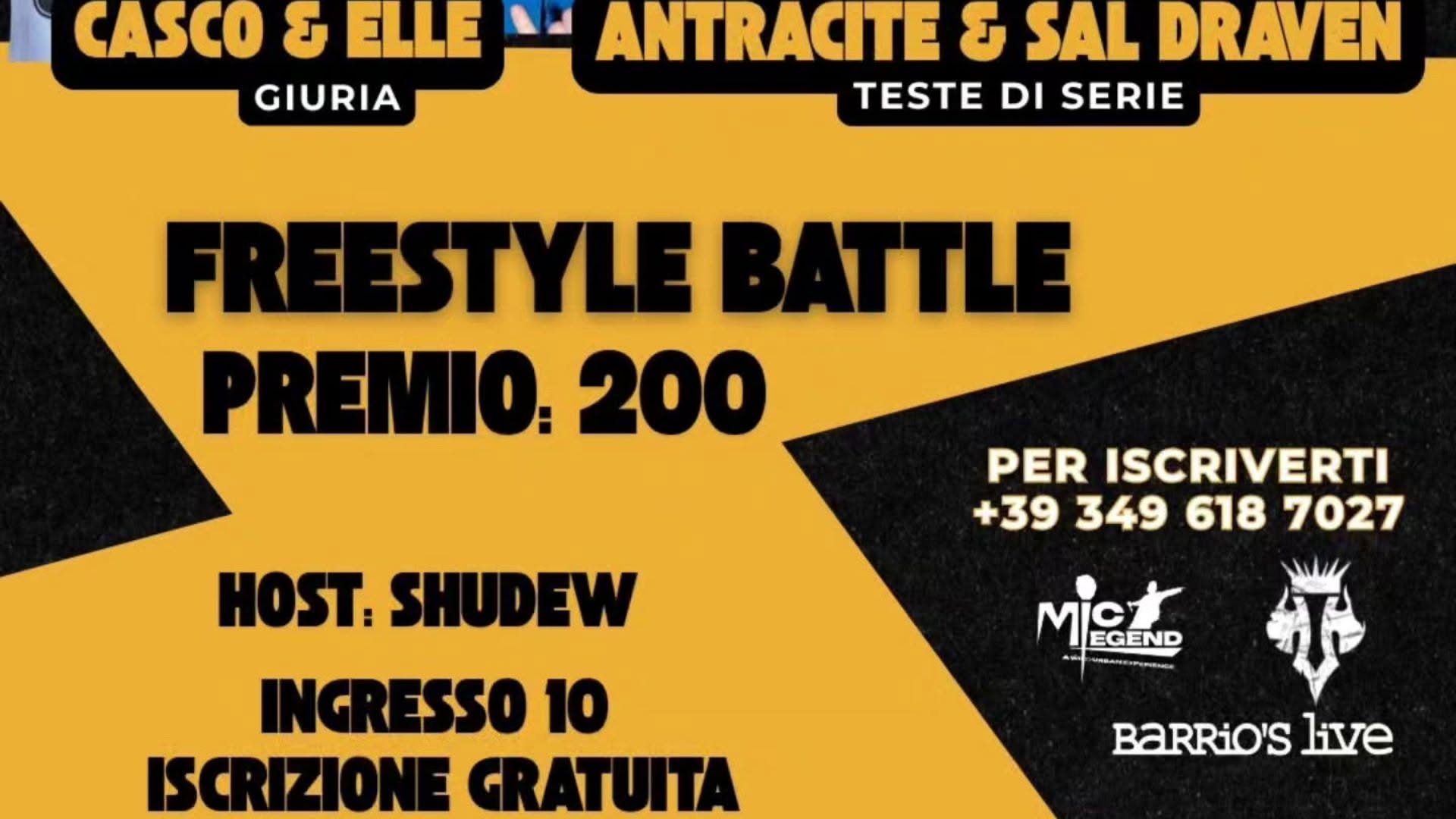 CAPO DEL BARRIO - FREESTYLE BATTLE