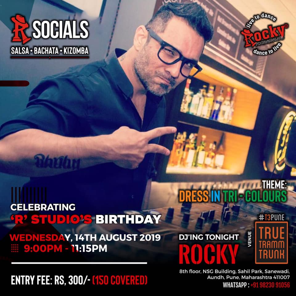 Rsocials - Rocky Poonawalas latin nights- 2 reasons to party ;)