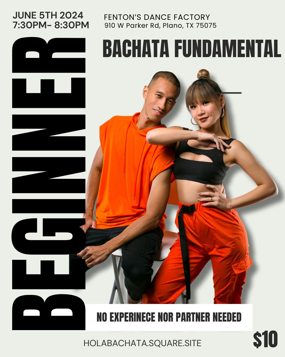 HOLA Bachata Fundamental - Beginner