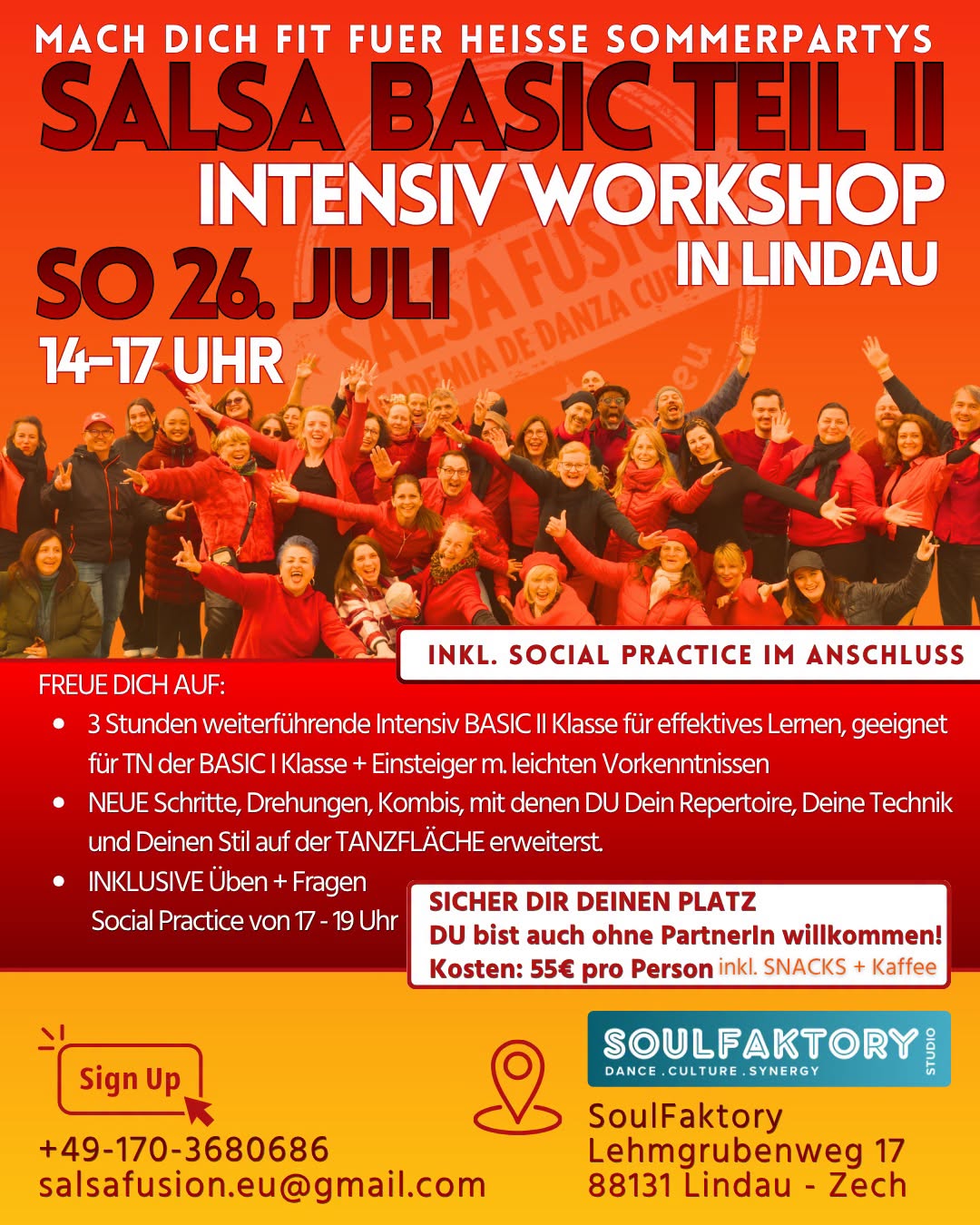 Salsa Basic Intensiv Workshop Teil II