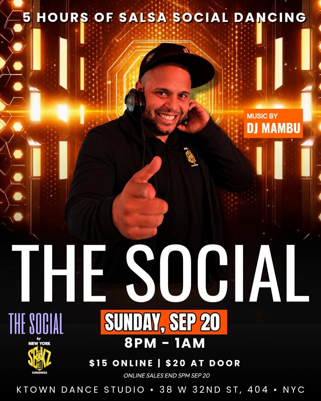 The Social by New York SBKZ Congress at KTown Sunday, Sep 20