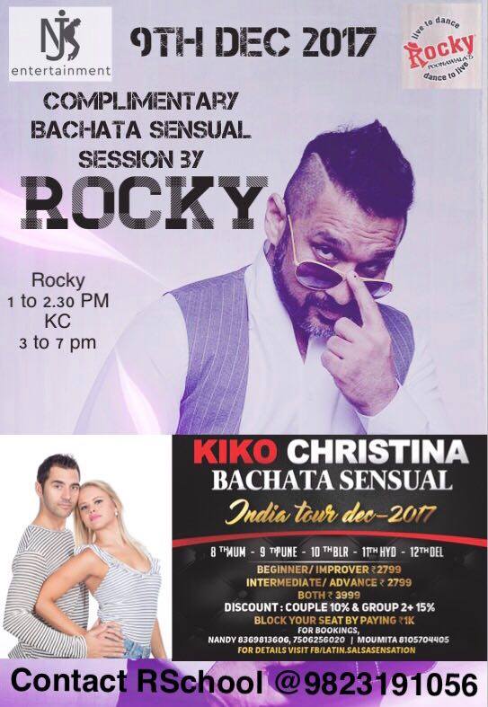 Rsocials - Pre cursor for KIKO Christana INDIA TOUR