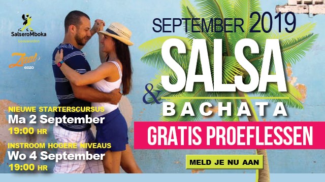 Gratis Proeflessen Salsa & Bachata in Leeuwarden