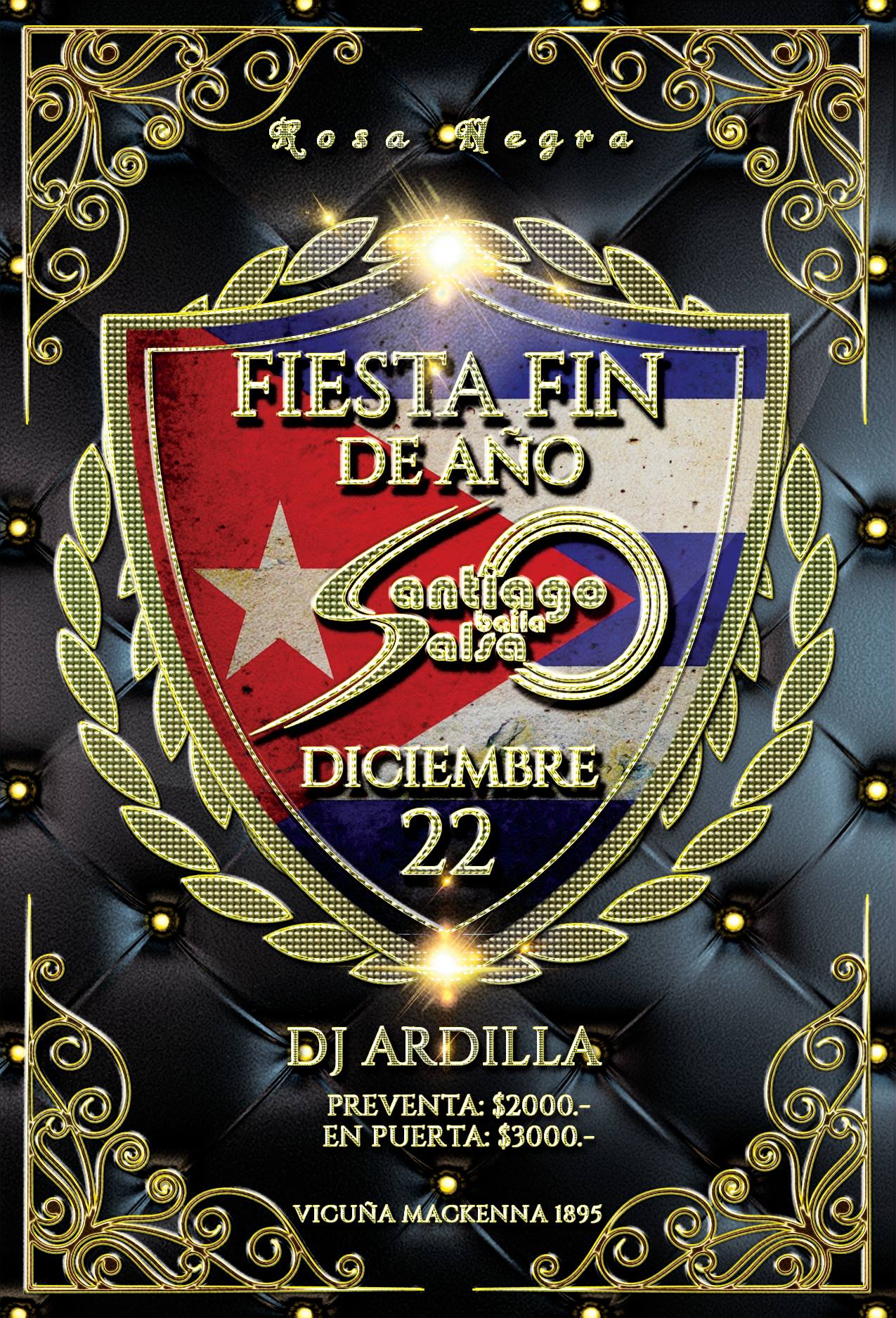 Fiesta Cubana fin de Año SBS
