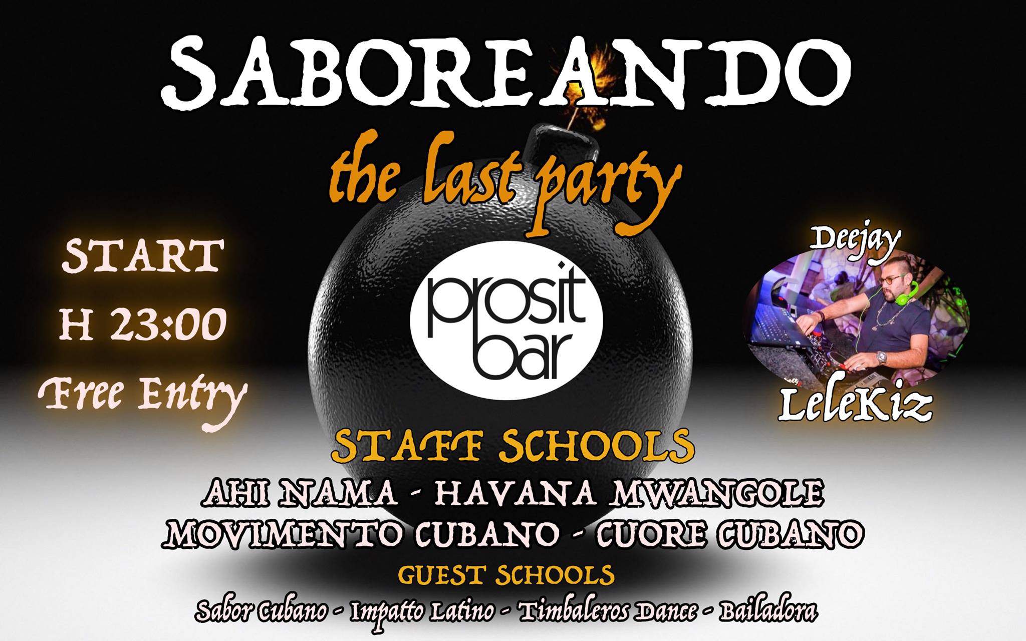Saboreando-The Last Party @Prosit Bar