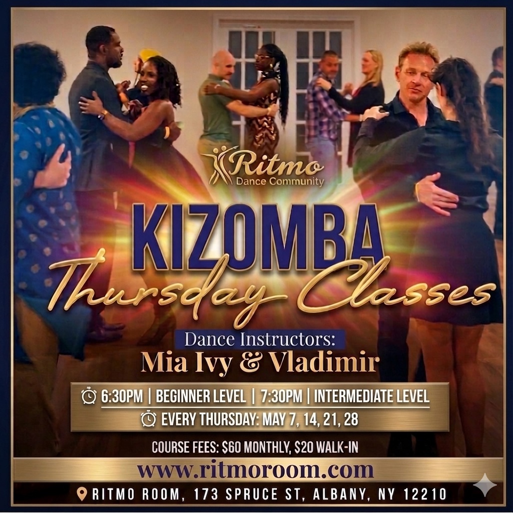 Kizomba Thursday Classes: May 2026 Cycle
