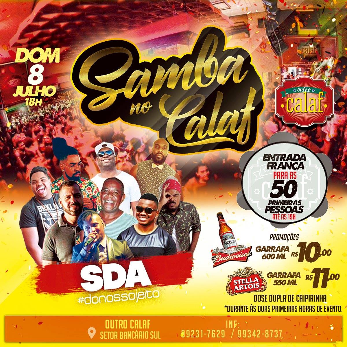 Sda no Outro Calaf -Entrada Free