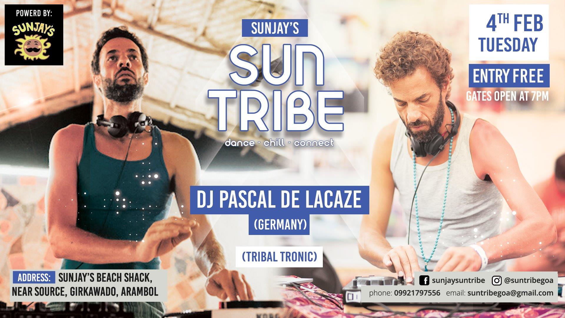 Sun Tribe's Tribal Tuesdays * Pascal de Lacaze