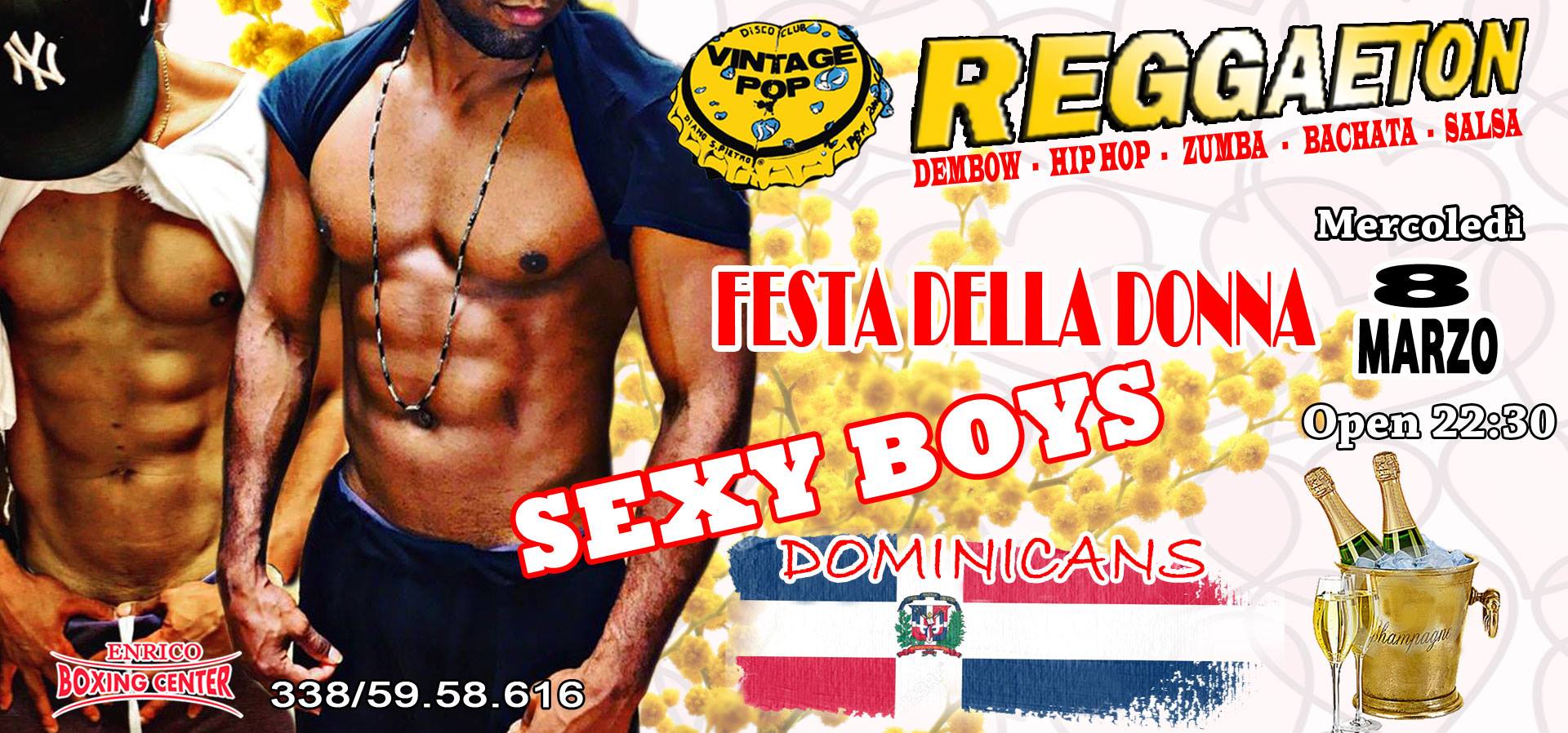 SEXY BOYS Festa Donna 8 marzo